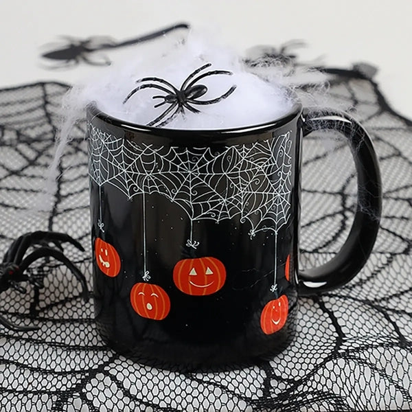 Black Sublimation Mug w White Panel